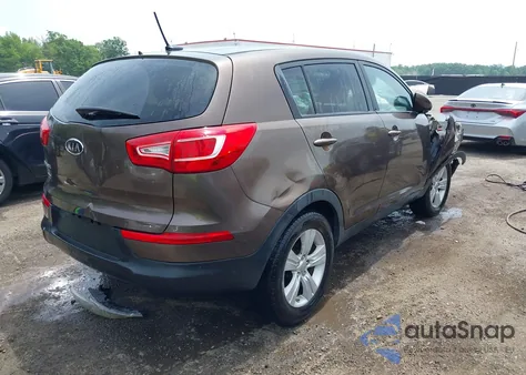 2012 Kia Sportage Lx из США, поврежденный, VIN KNDPB3A20C7290990